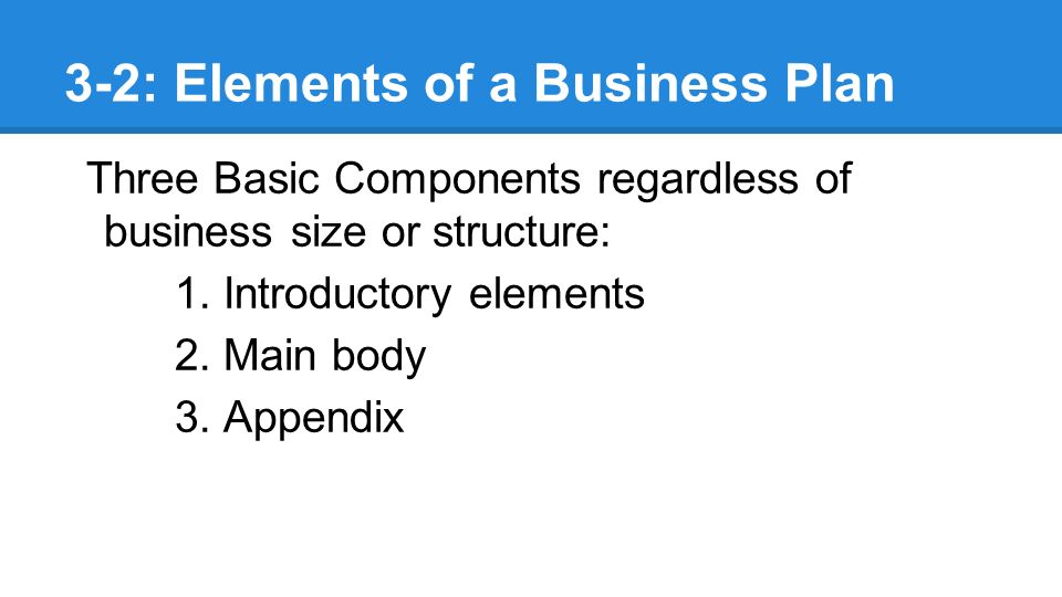 The elements of business continuity planning